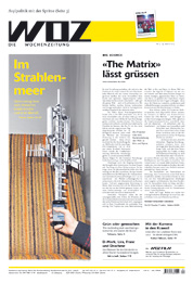 WOZ Wochenzeitung vom 24.1.2013